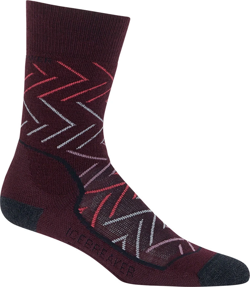 Icebreaker Hike+ Medium Crew Sunrise - Women's|-|Chaussettes Hike+ Medium Crew Sunrise - Femme - Image 3