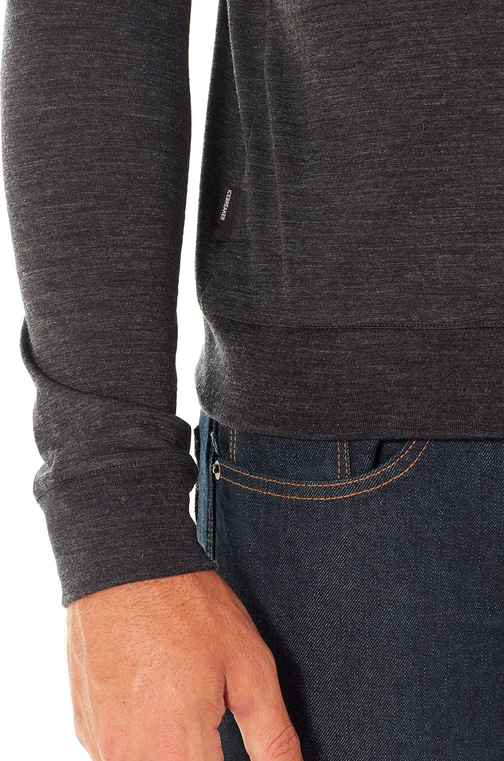 Icebreaker CoolLite Long Sleeve Crewe - TABI Collection - Men's|-|Chandail à Manches Longues CoolLite - Collection TABI - Homme - Image 8