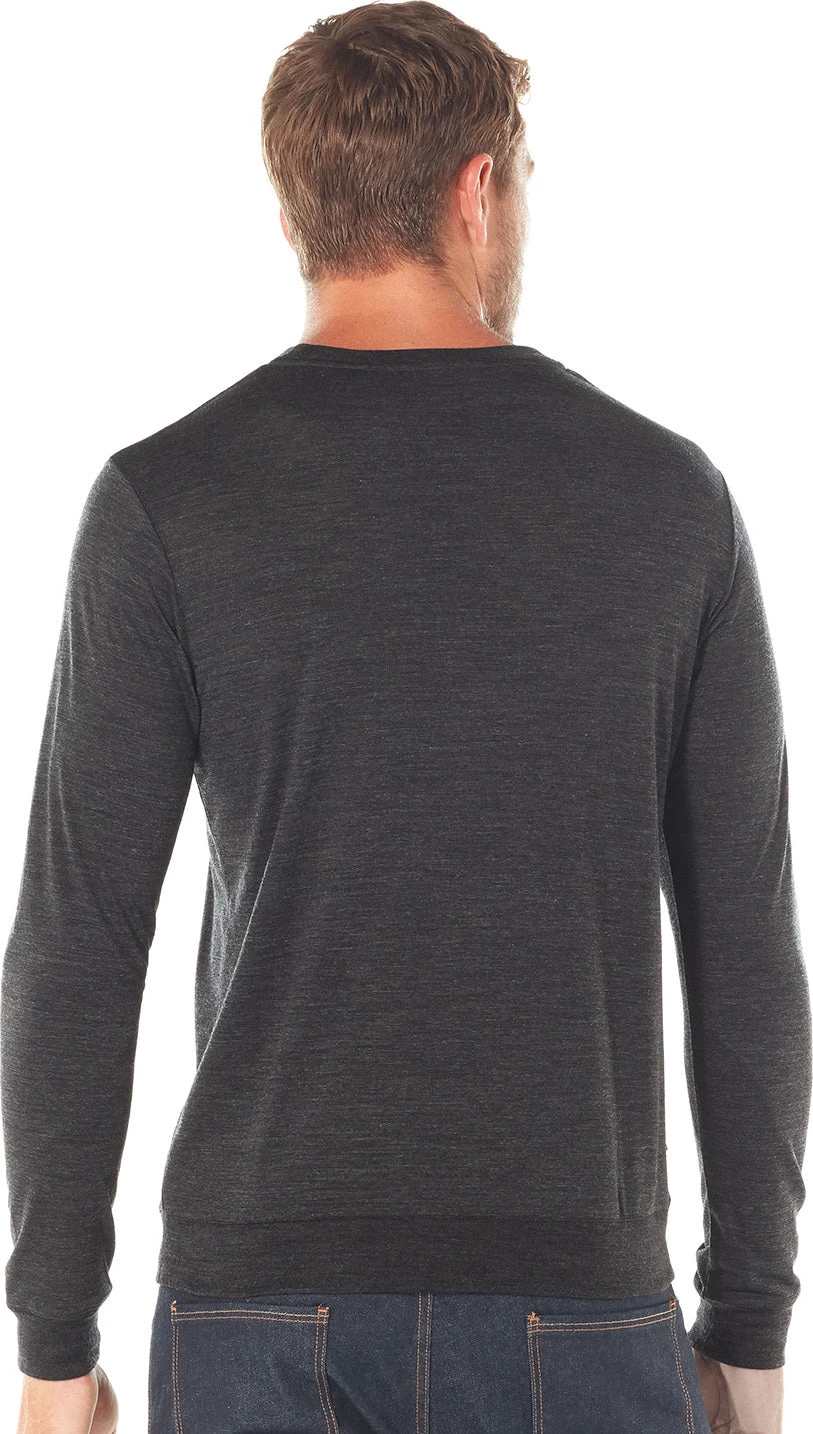 Icebreaker CoolLite Long Sleeve Crewe - TABI Collection - Men's|-|Chandail à Manches Longues CoolLite - Collection TABI - Homme - Image 13