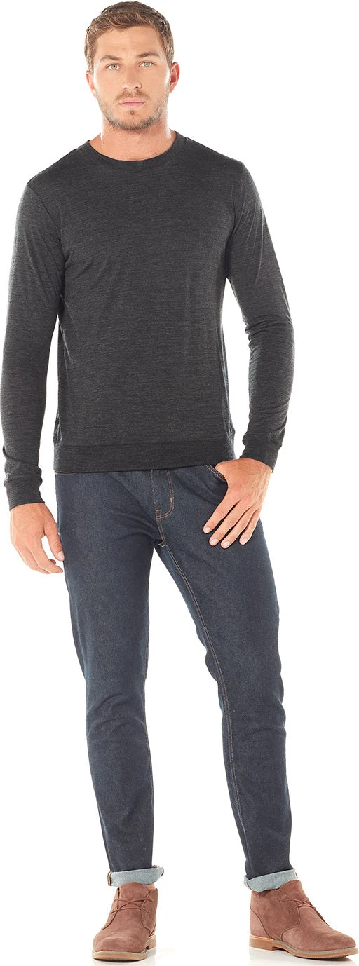 Icebreaker CoolLite Long Sleeve Crewe - TABI Collection - Men's|-|Chandail à Manches Longues CoolLite - Collection TABI - Homme - Image 16