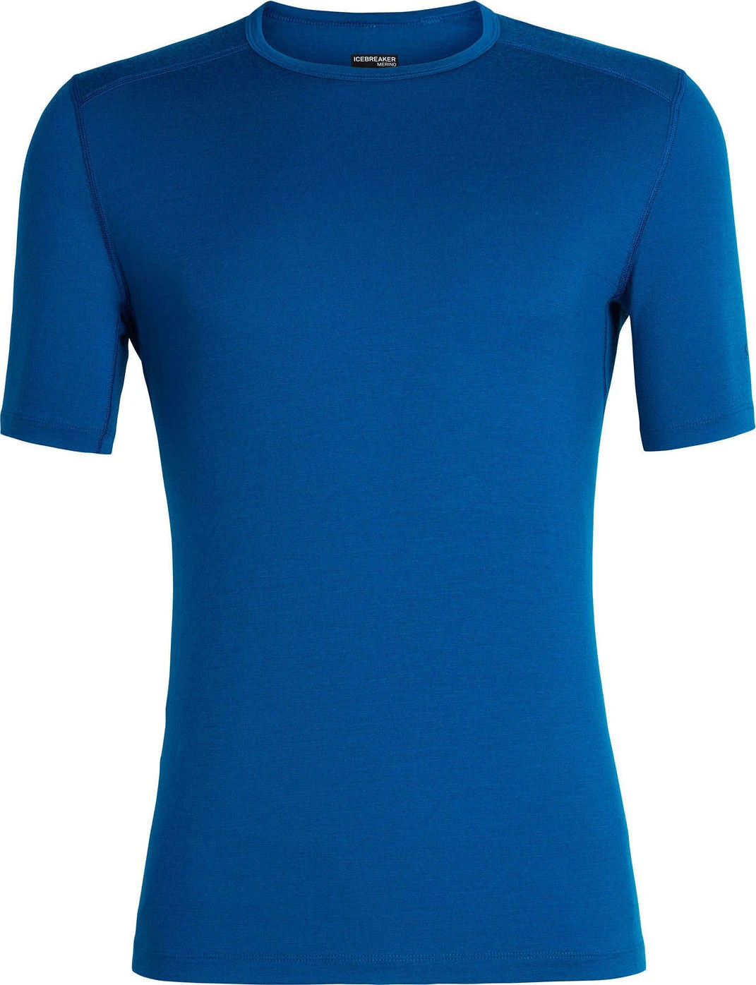 Haut Col Rond Isotherme Oasis Short Sleeve Crewe 200 En Mérinos|-|Icebreaker Men's Merino 200 Oasis Short Sleeve Crewe T-Shirt | Black | 100% Merino Wool - Image 5