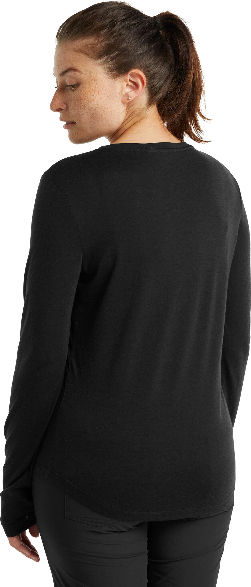 Icebreaker Sphere LS Low Crewe - Women's|-|Haut Léger à Manches Longues Et Col Rond Sphere - Femme - Image 12