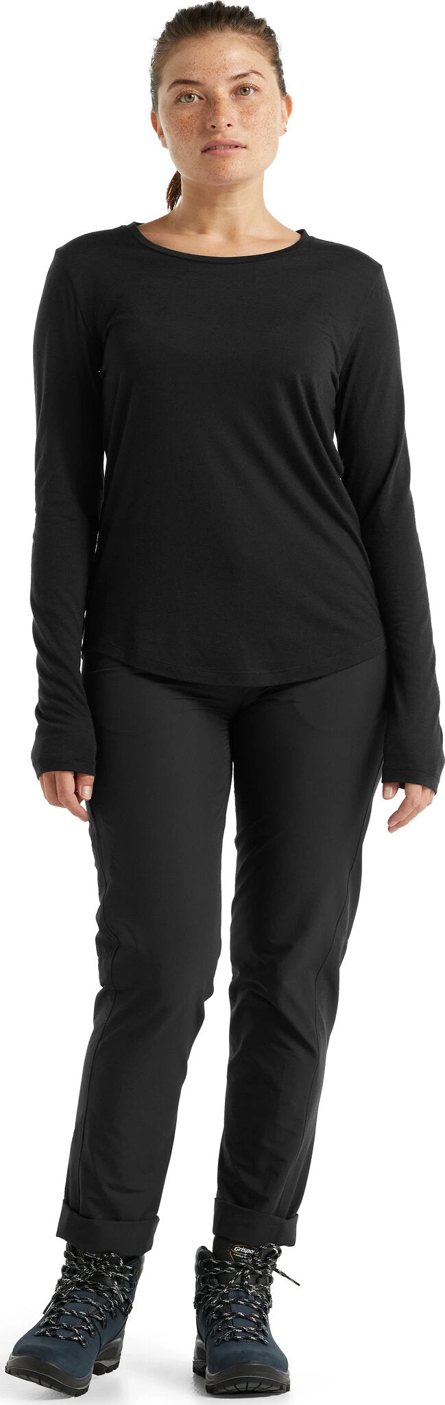 Icebreaker Sphere LS Low Crewe - Women's|-|Haut Léger à Manches Longues Et Col Rond Sphere - Femme - Image 13