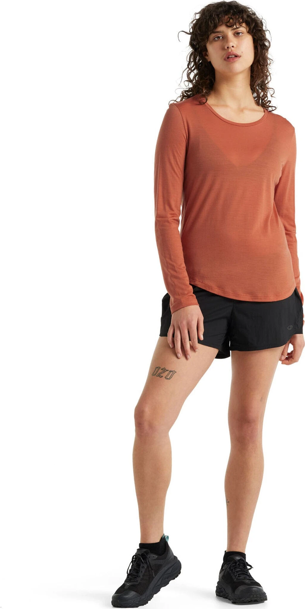 Icebreaker Sphere LS Low Crewe - Women's|-|Haut Léger à Manches Longues Et Col Rond Sphere - Femme - Image 16