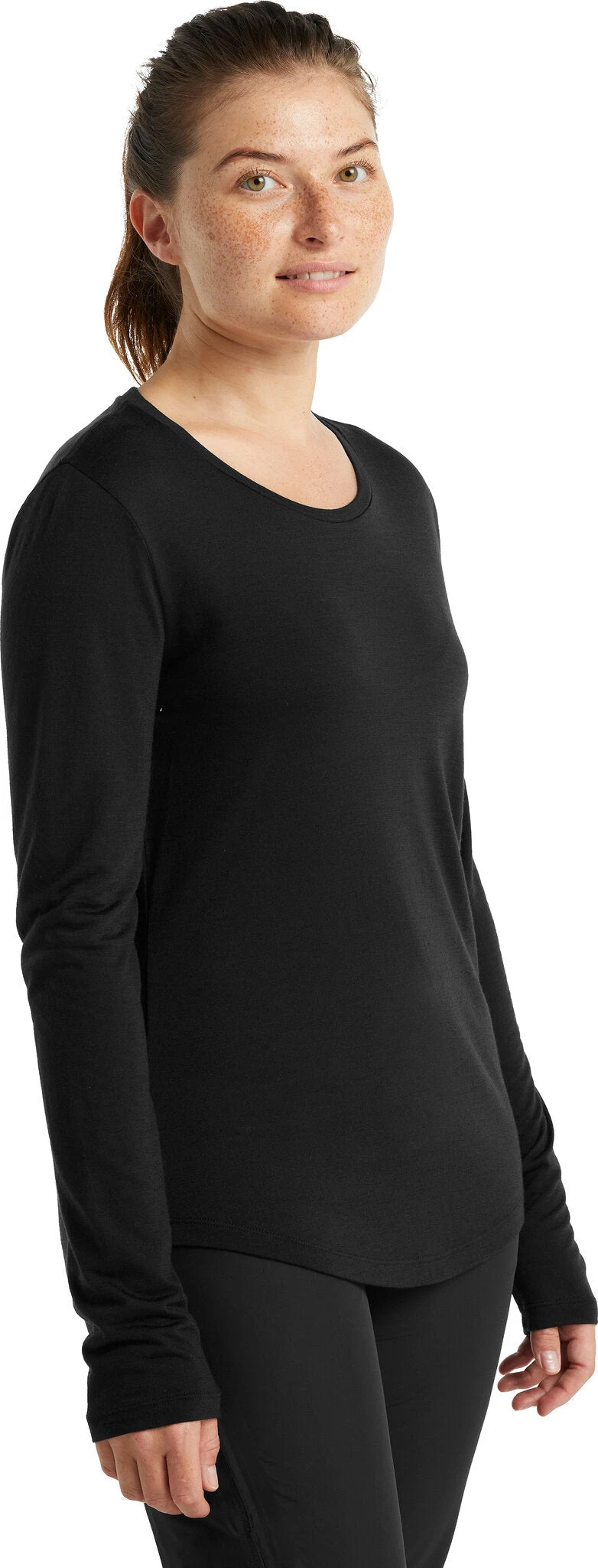 Icebreaker Sphere LS Low Crewe - Women's|-|Haut Léger à Manches Longues Et Col Rond Sphere - Femme - Image 14