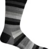 Icebreaker Lifestyle Ultralight Crew Stripe - Men's|-|Chaussettes Ultralégères Lifestyle Stripe - Homme