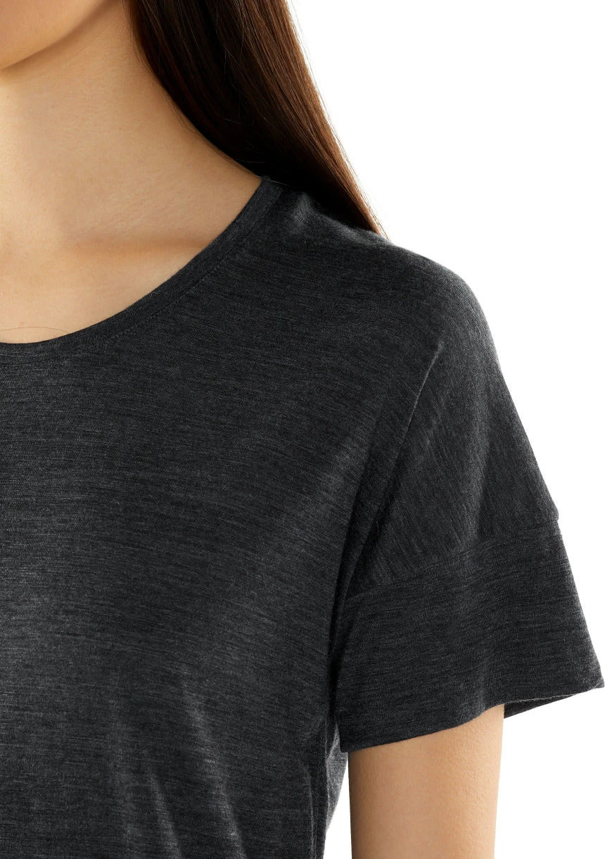 Icebreaker Solace Short Sleeve Low Crewe - Women's|-|T-shirt Solace - Femme - Image 5