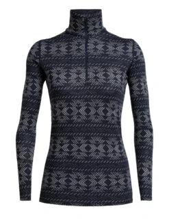Icebreaker 250 Vertex LS Half Zip Crystalline - Women's|-|250 Vertex LS Half Zip Crystalline - Femme