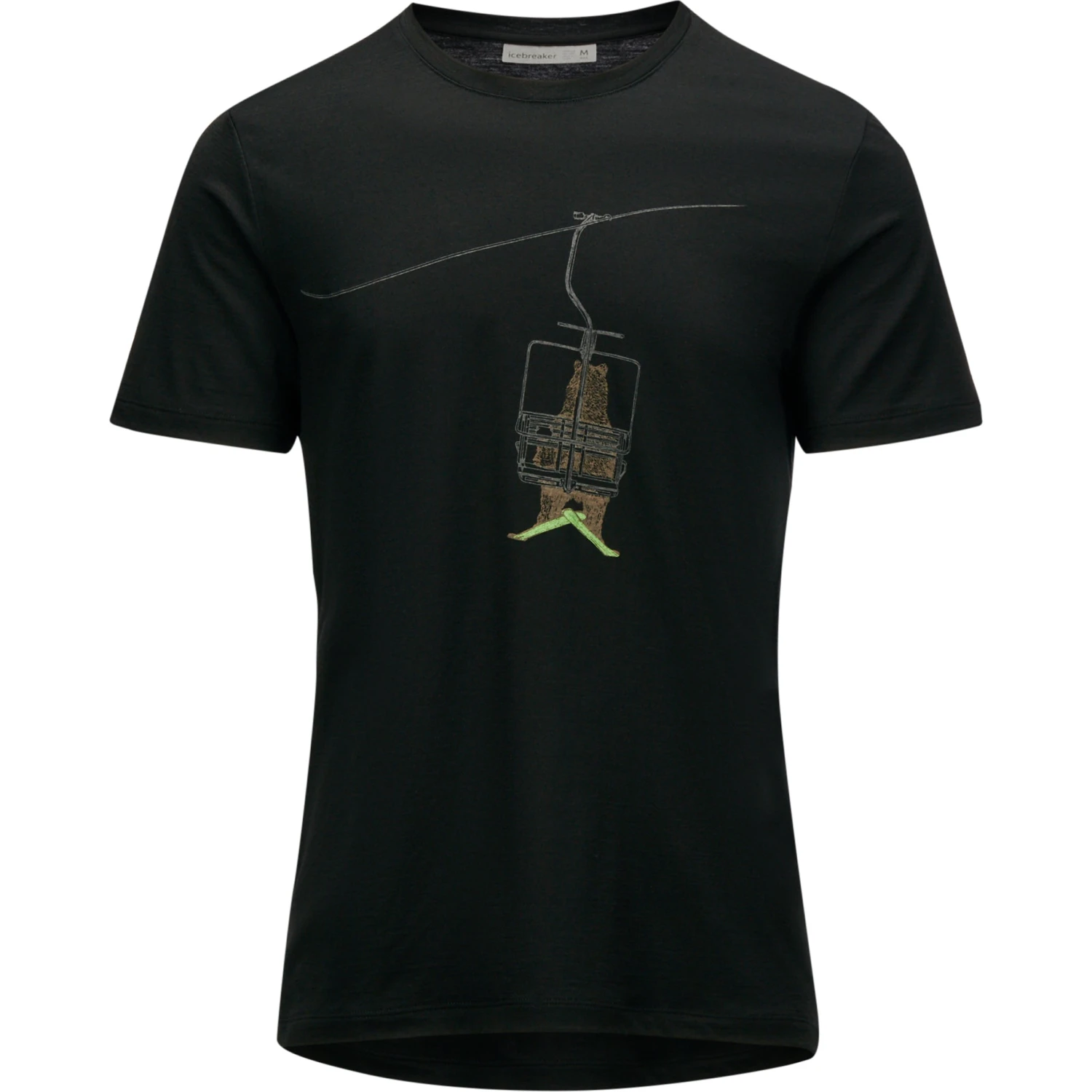 Icebreaker Tech Lite SS Crewe Bear Lift - Men's|-|T-shirt à Manches Courtes Et Col Rond Tech Lite Bear Lift - Homme - Image 5