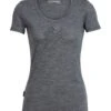Icebreaker Tech Lite SS Scoop Snap Head - Women's|-|Haut à Manches Courtes Tech Lite Scoop Snap Head - Femme