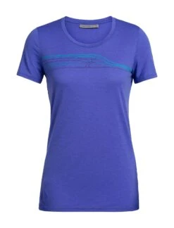 Icebreaker Tech Lite SS Low Snow Speedster - Women's|-|T-shirt Léger à Manches Courtes Tech Lite Snow Speedster - Femme