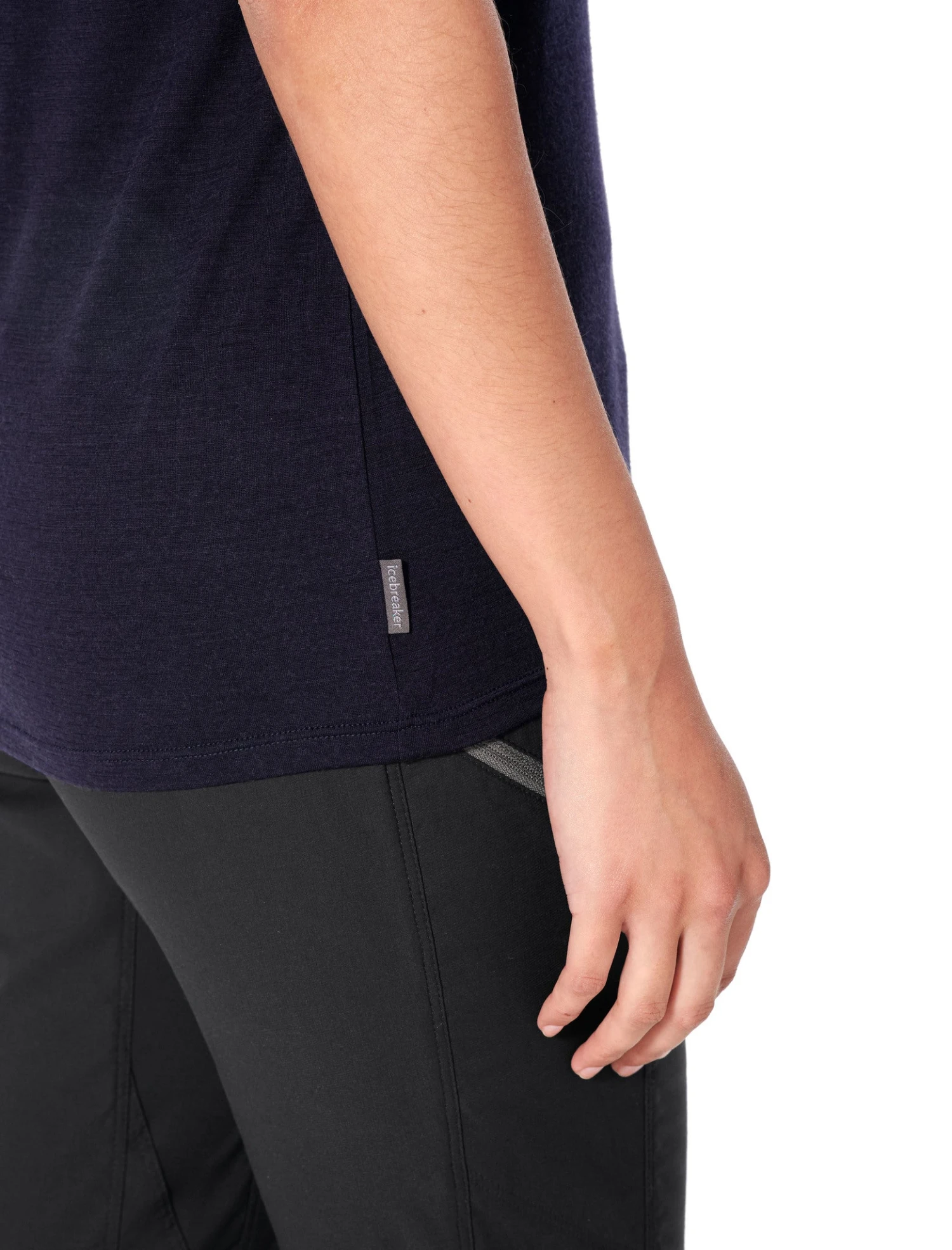 Icebreaker Tech Lite SS Low Snow Speedster - Women's|-|T-shirt Léger à Manches Courtes Tech Lite Snow Speedster - Femme - Image 4