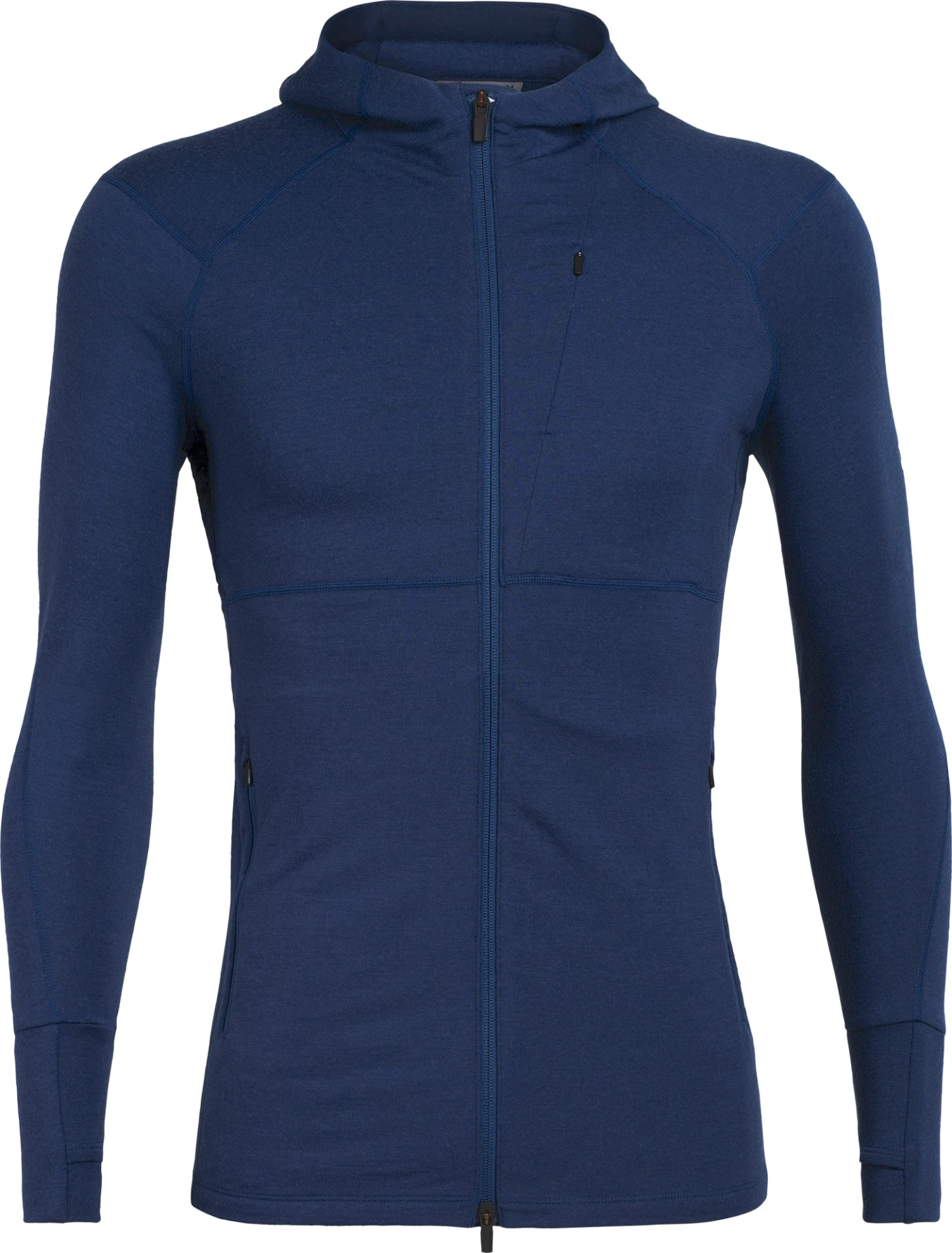 Icebreaker Quantum II Long Sleeve Zip Hood - Men's|-|Chandail à Manches Longues Et Capuchon Quantum II Zip - Homme - Image 3
