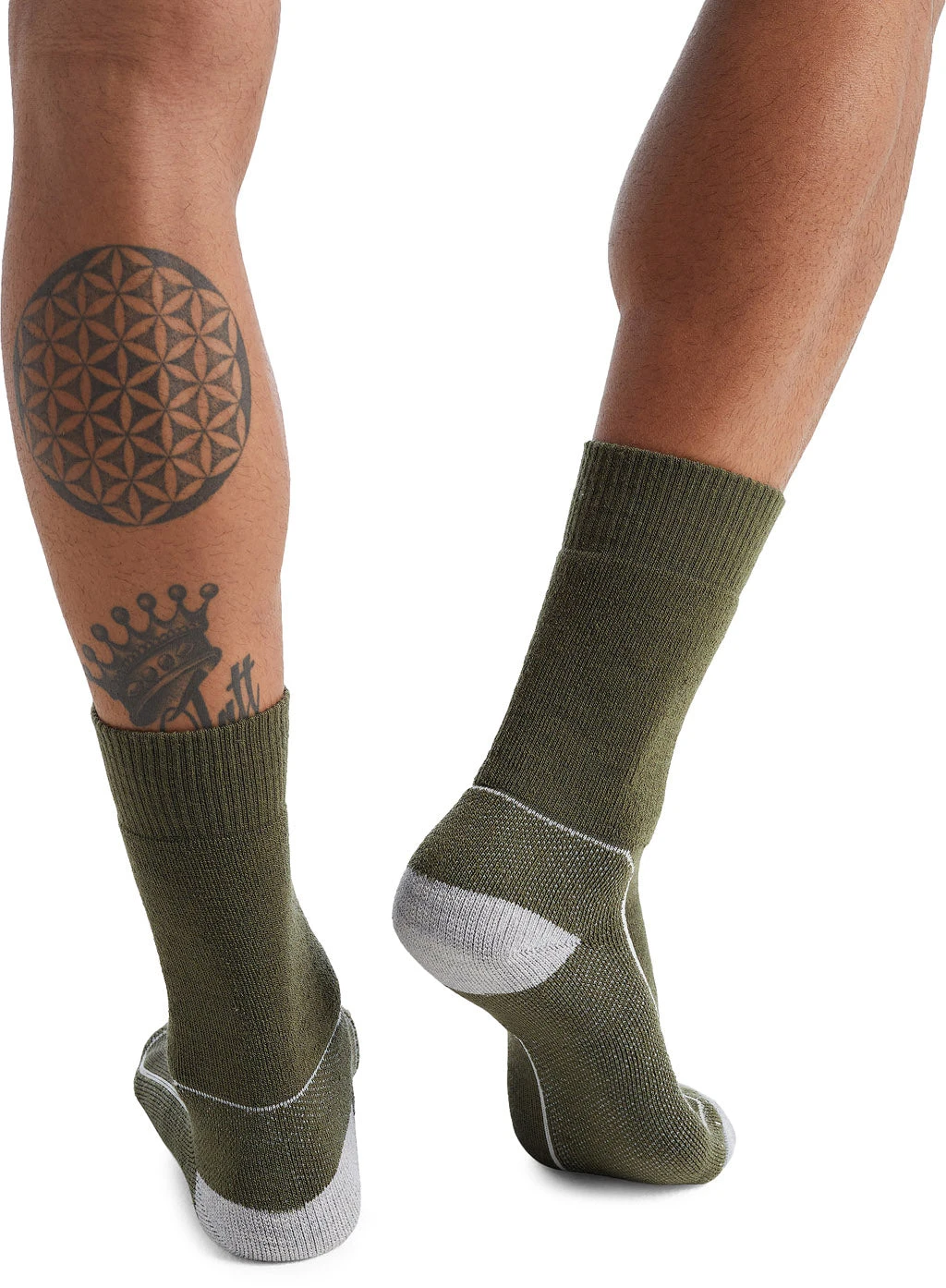 Icebreaker Hike+ Medium Crew Socks - Men's|-|Chaussettes Hike+ Medium Crew - Homme - Image 9