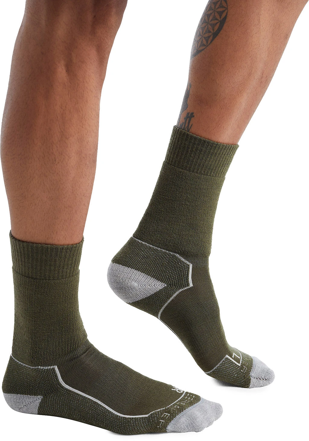 Icebreaker Hike+ Medium Crew Socks - Men's|-|Chaussettes Hike+ Medium Crew - Homme - Image 7