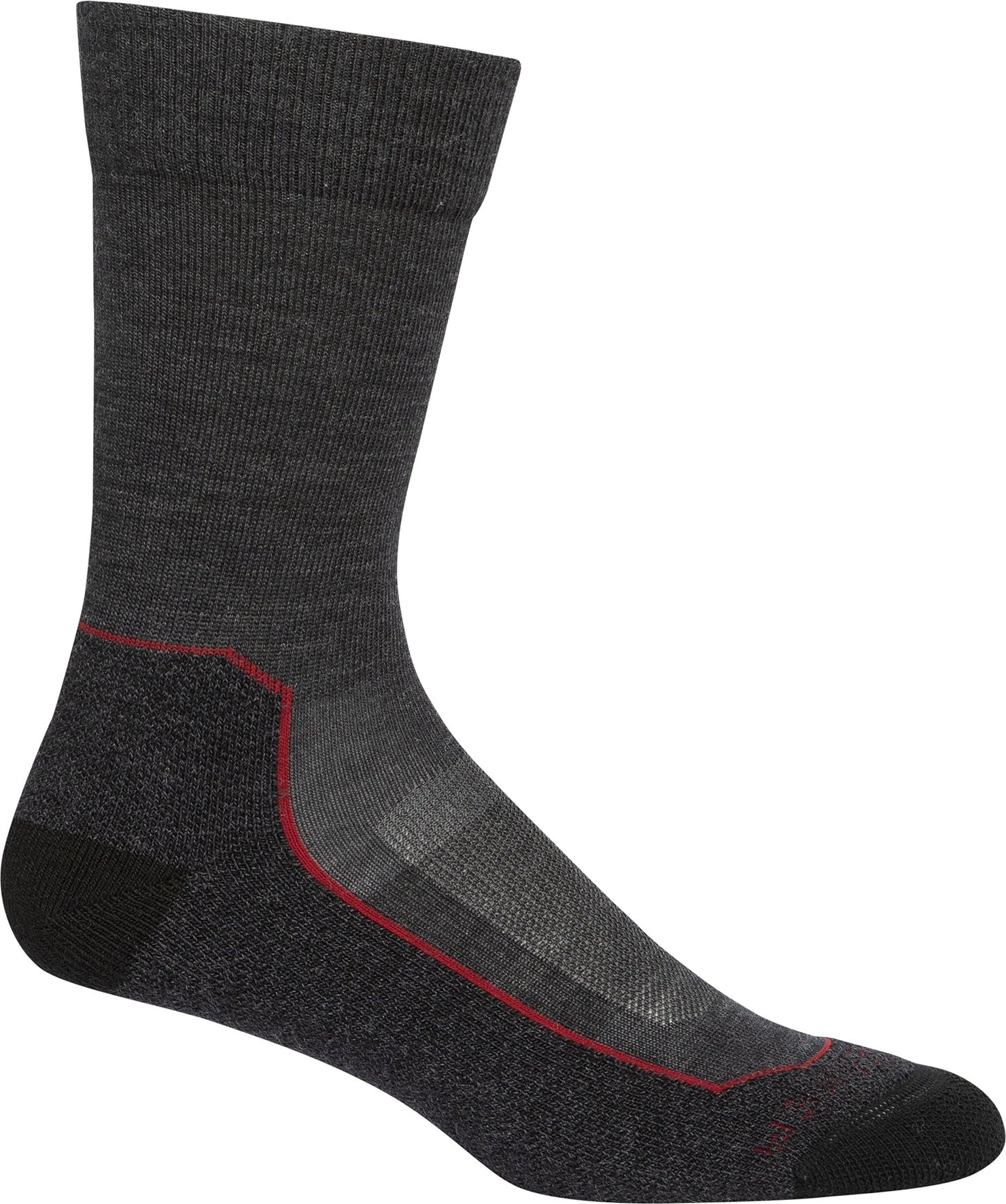 Icebreaker Hike+ Light Crew Socks - Men's|-|Chaussettes Hike+ Light Crew - Homme - Image 2