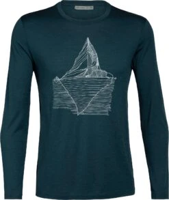 Icebreaker Tech Lite Oneberg Long Sleeve Crewe - Men's |-|T-Shirt à Manches Longues Tech Lite Oneberg Crewe - Homme