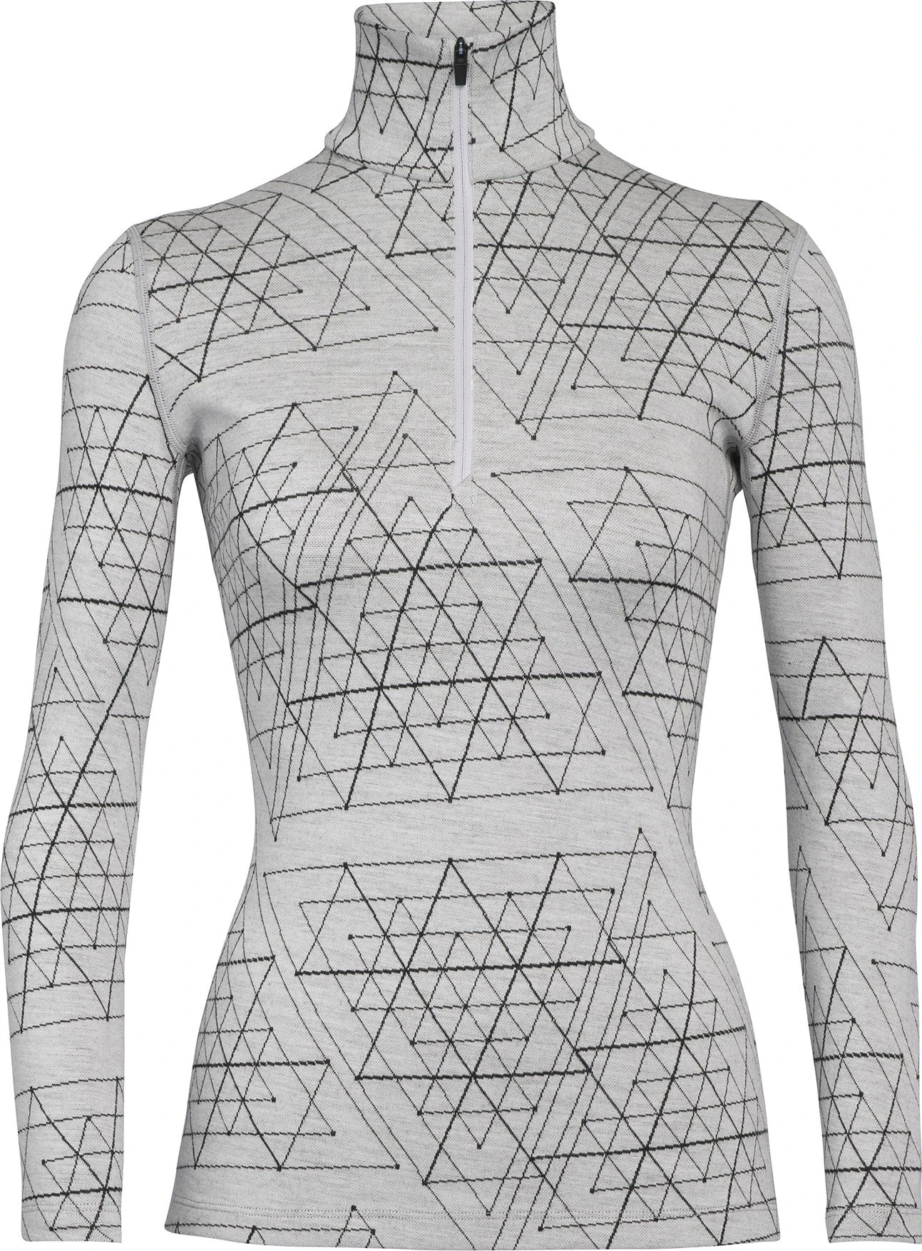 Icebreaker 250 Vertex Ice Structure Long Sleeve Half Zip Base Layer Pullover - Women's |-|Couche De Base à Manches Longues Demi-Zip 250 Vertex Ice Structure Pullover - Femme - Image 2