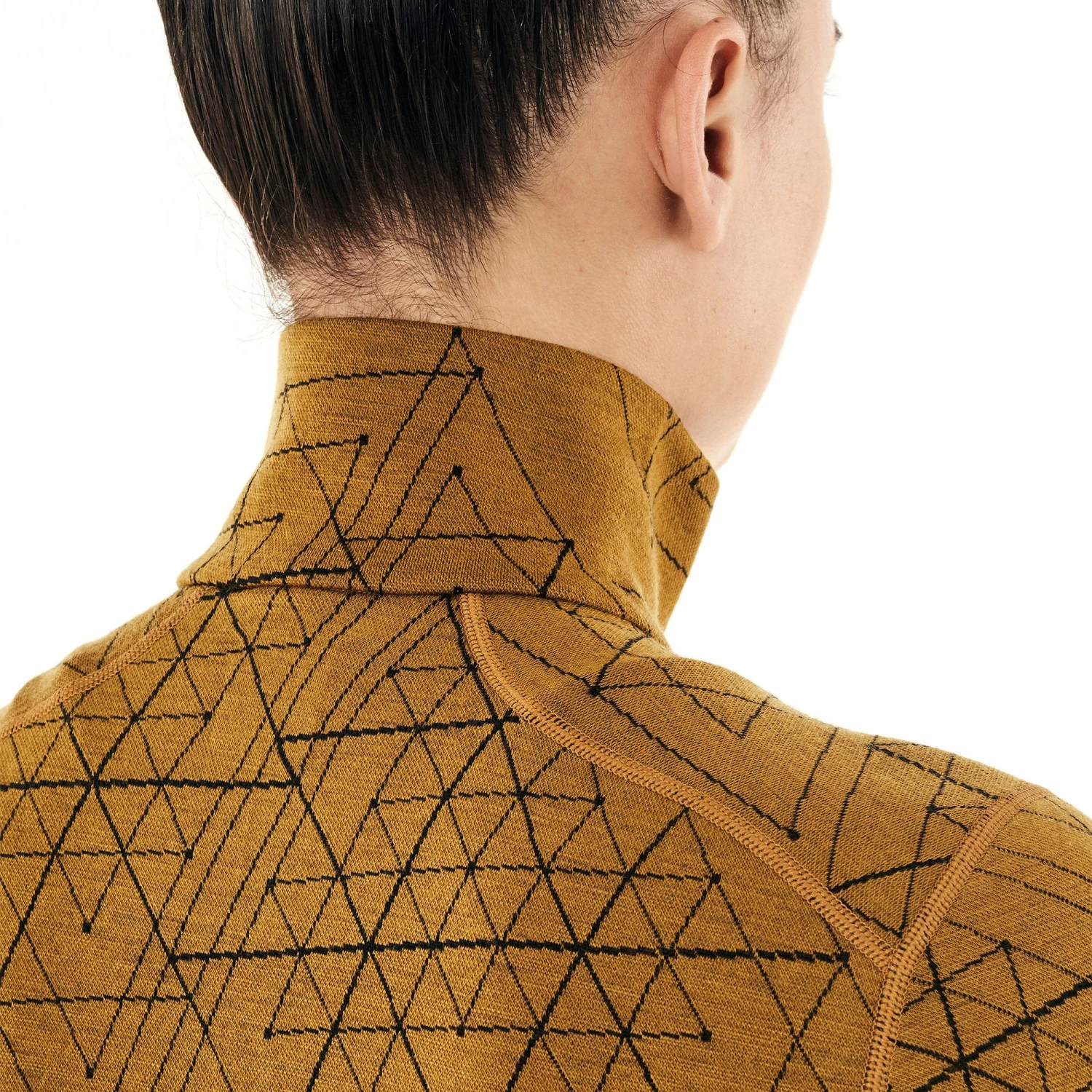 Icebreaker 250 Vertex Ice Structure Long Sleeve Half Zip Base Layer Pullover - Women's |-|Couche De Base à Manches Longues Demi-Zip 250 Vertex Ice Structure Pullover - Femme - Image 8