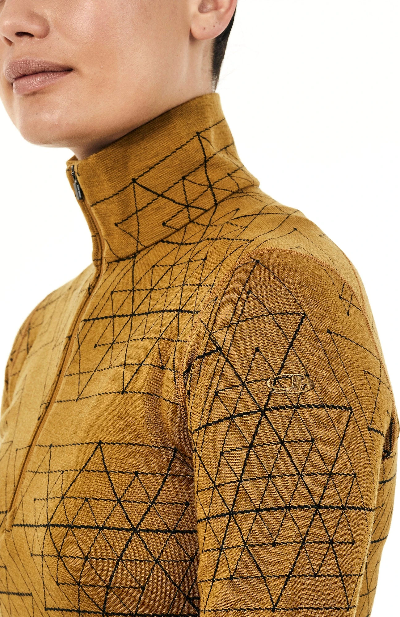 Icebreaker 250 Vertex Ice Structure Long Sleeve Half Zip Base Layer Pullover - Women's |-|Couche De Base à Manches Longues Demi-Zip 250 Vertex Ice Structure Pullover - Femme - Image 3