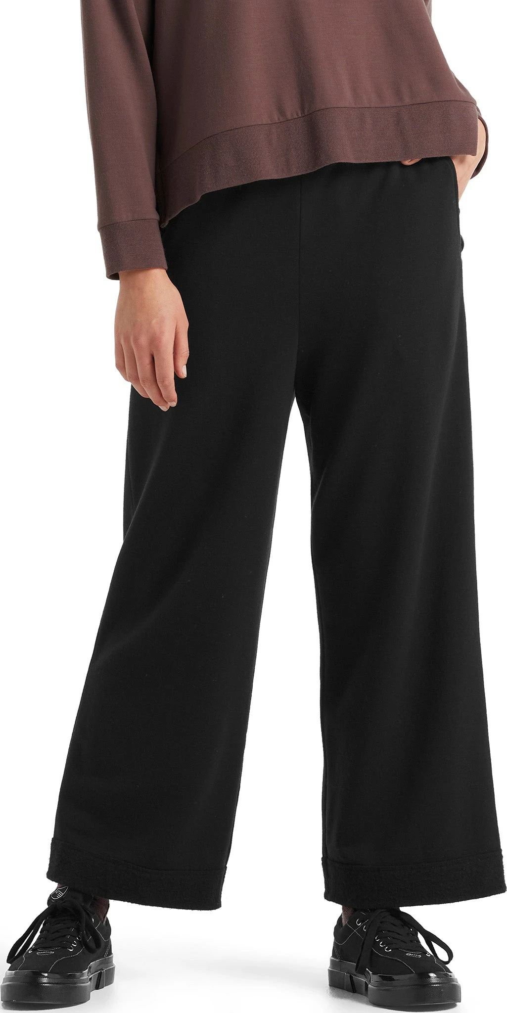 Icebreaker Dalston Wide Pants - Women's|-|Pantalon Large Dalston - Femme - Image 5