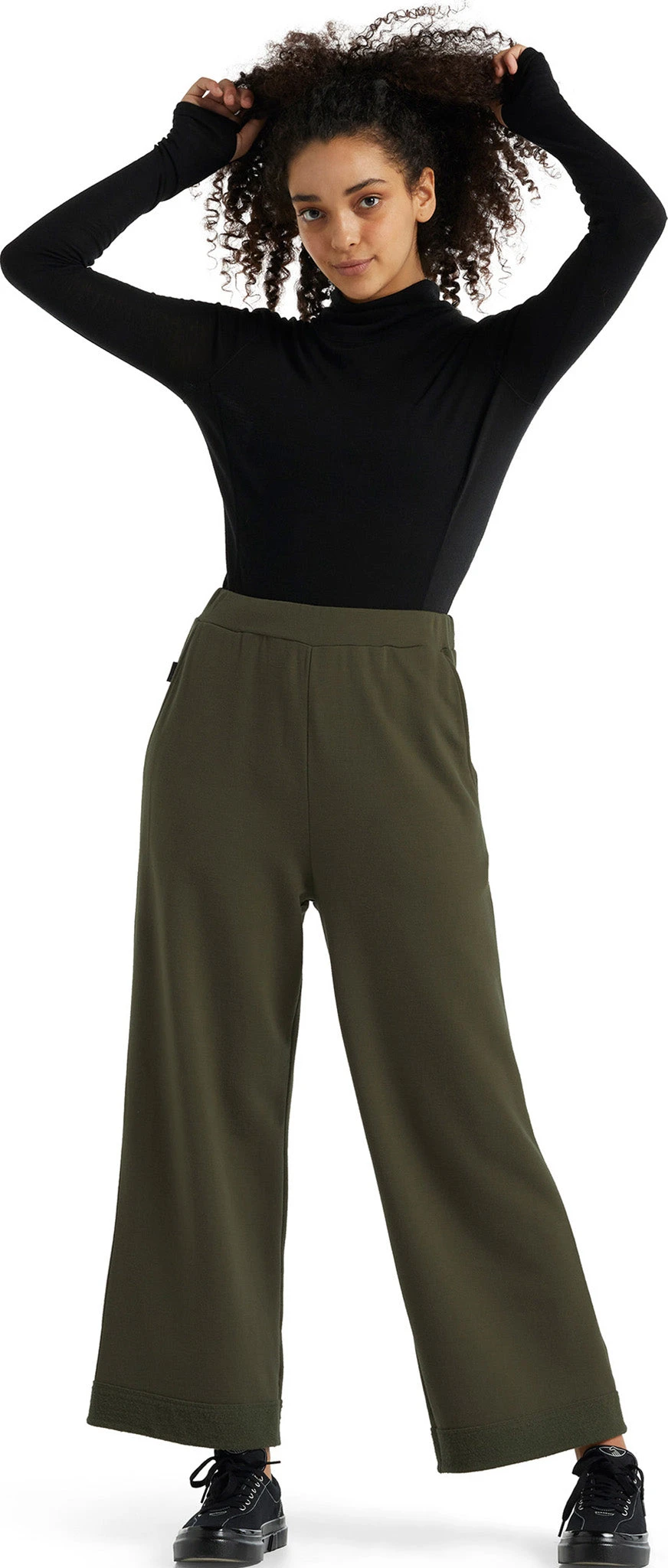 Icebreaker Dalston Wide Pants - Women's|-|Pantalon Large Dalston - Femme - Image 12