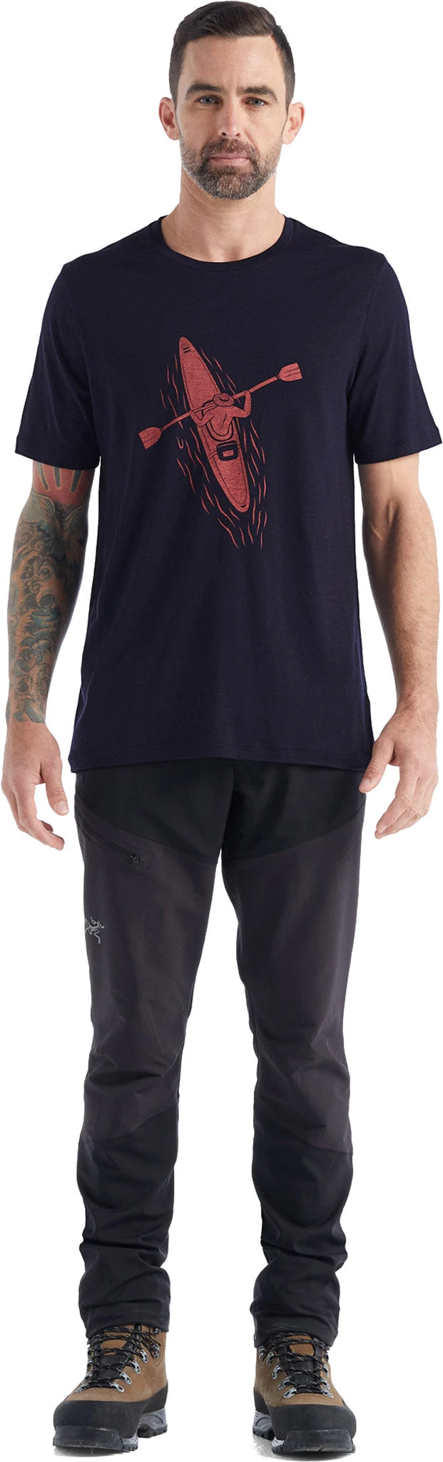 Icebreaker Tech Lite II Short Sleeve Tee - Men's|-|T-shirt à Manches Courtes Tech Lite II - Homme - Image 9