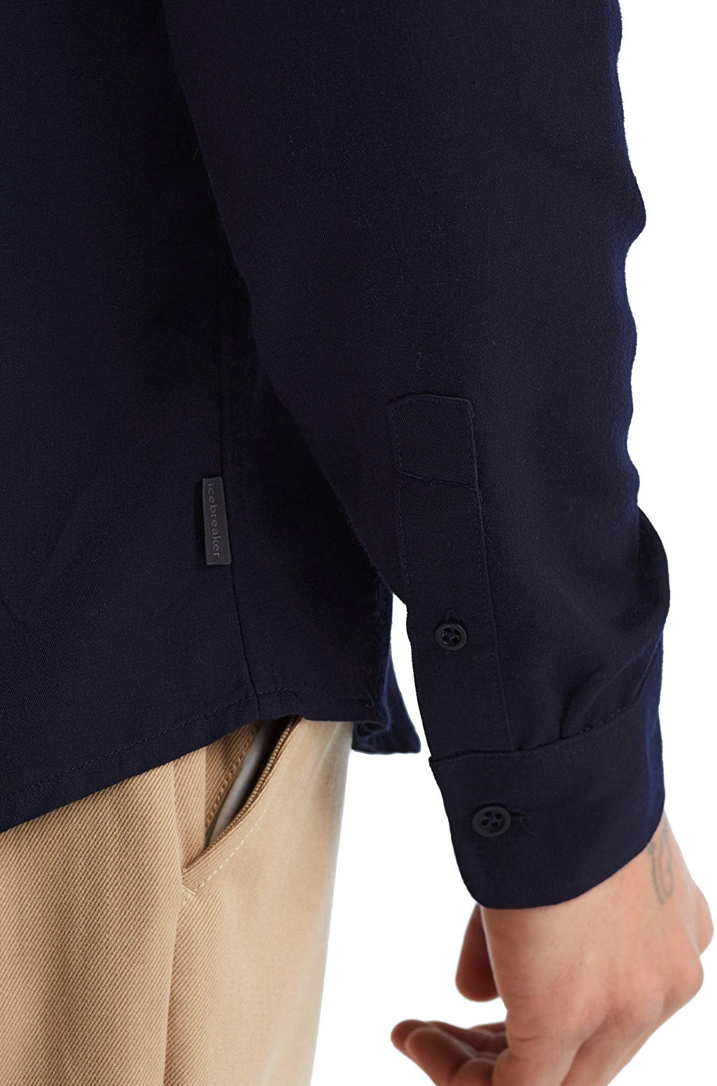 Icebreaker Steveston Long Sleeve Shirt - Men's|-|Chemise à Manches Longues Steveston - Homme - Image 12