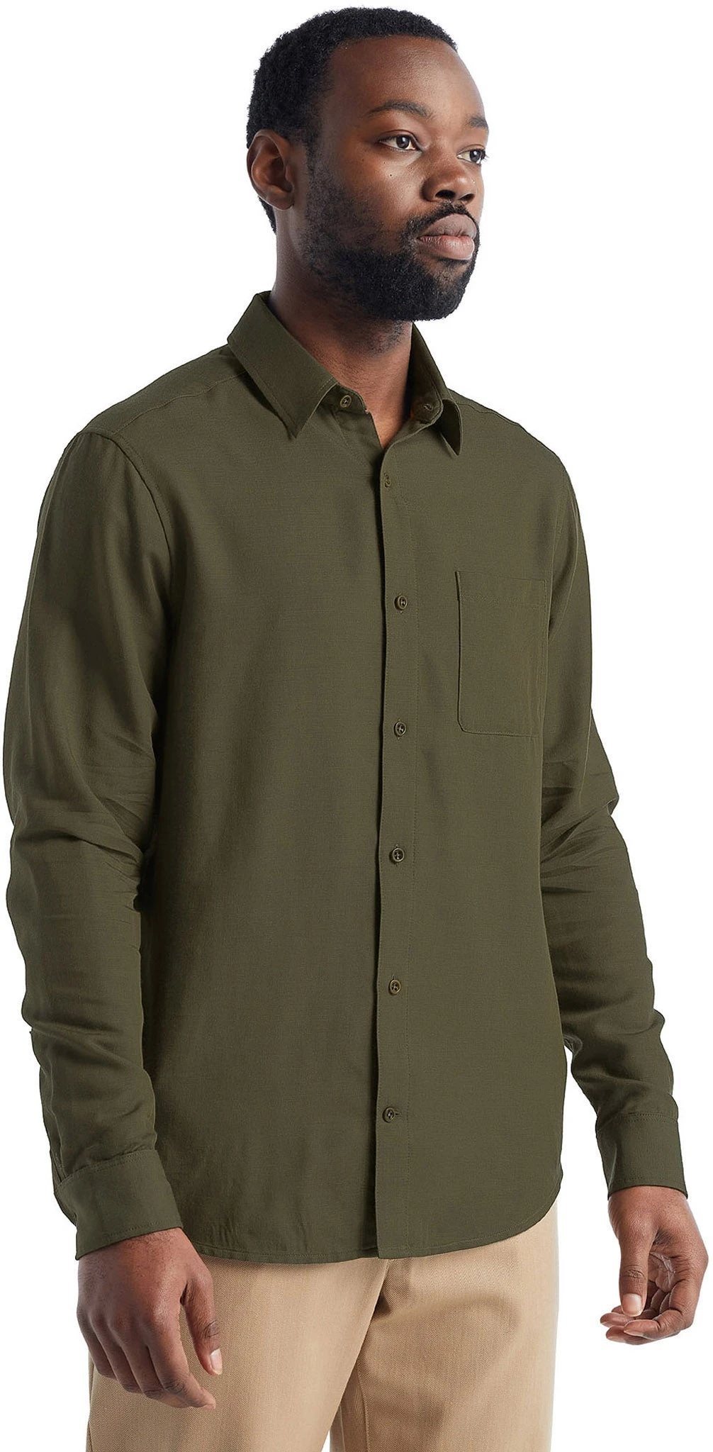 Icebreaker Steveston Long Sleeve Shirt - Men's|-|Chemise à Manches Longues Steveston - Homme - Image 3