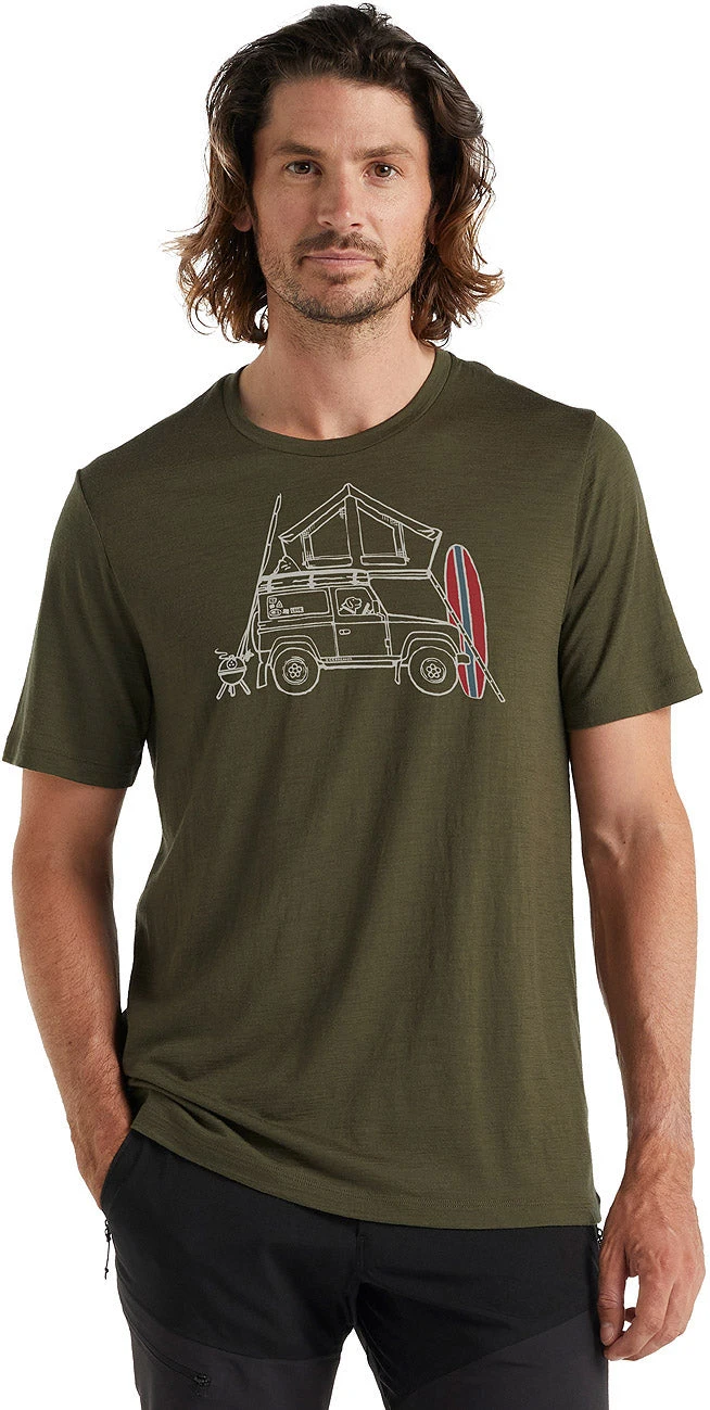 Icebreaker Tech Lite II Short Sleeve Tee - Men's|-|T-shirt à Manches Courtes Tech Lite II - Homme - Image 3