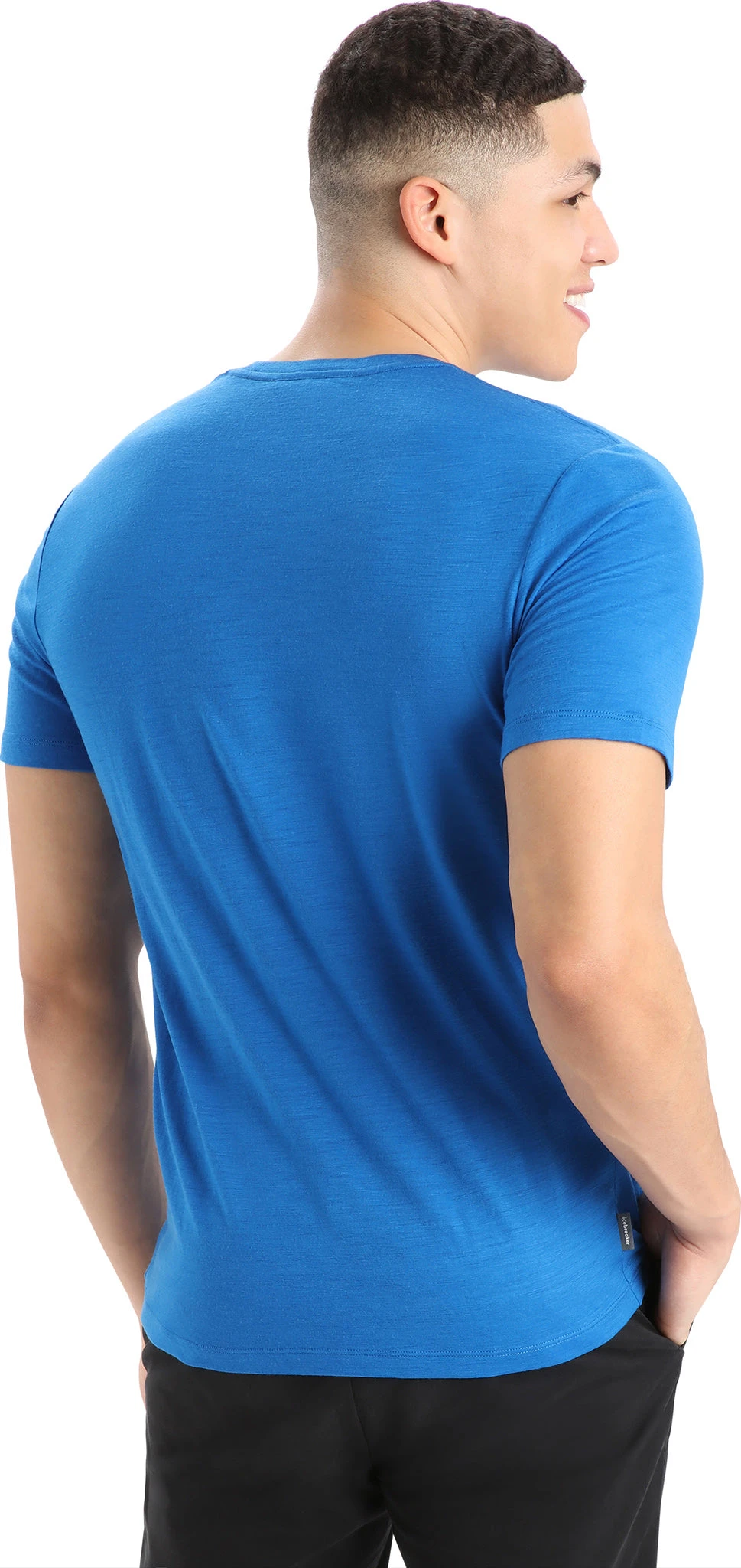 Icebreaker Tech Lite II Pump Track Merino Short Sleeve T-Shirt - Men's|-|T-shirt à Manches Courtes En Laine Mérinos Pump Track Tech Lite II - Homme - Image 13