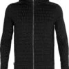 Icebreaker ZoneKnit LS Zip Hoodie - Men's|-|Chandail à Capuchon Glissière à Manches Longues ZoneKnit - Homme