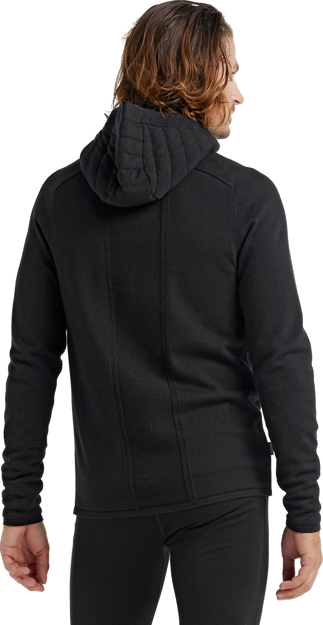 Icebreaker ZoneKnit LS Zip Hoodie - Men's|-|Chandail à Capuchon Glissière à Manches Longues ZoneKnit - Homme - Image 4