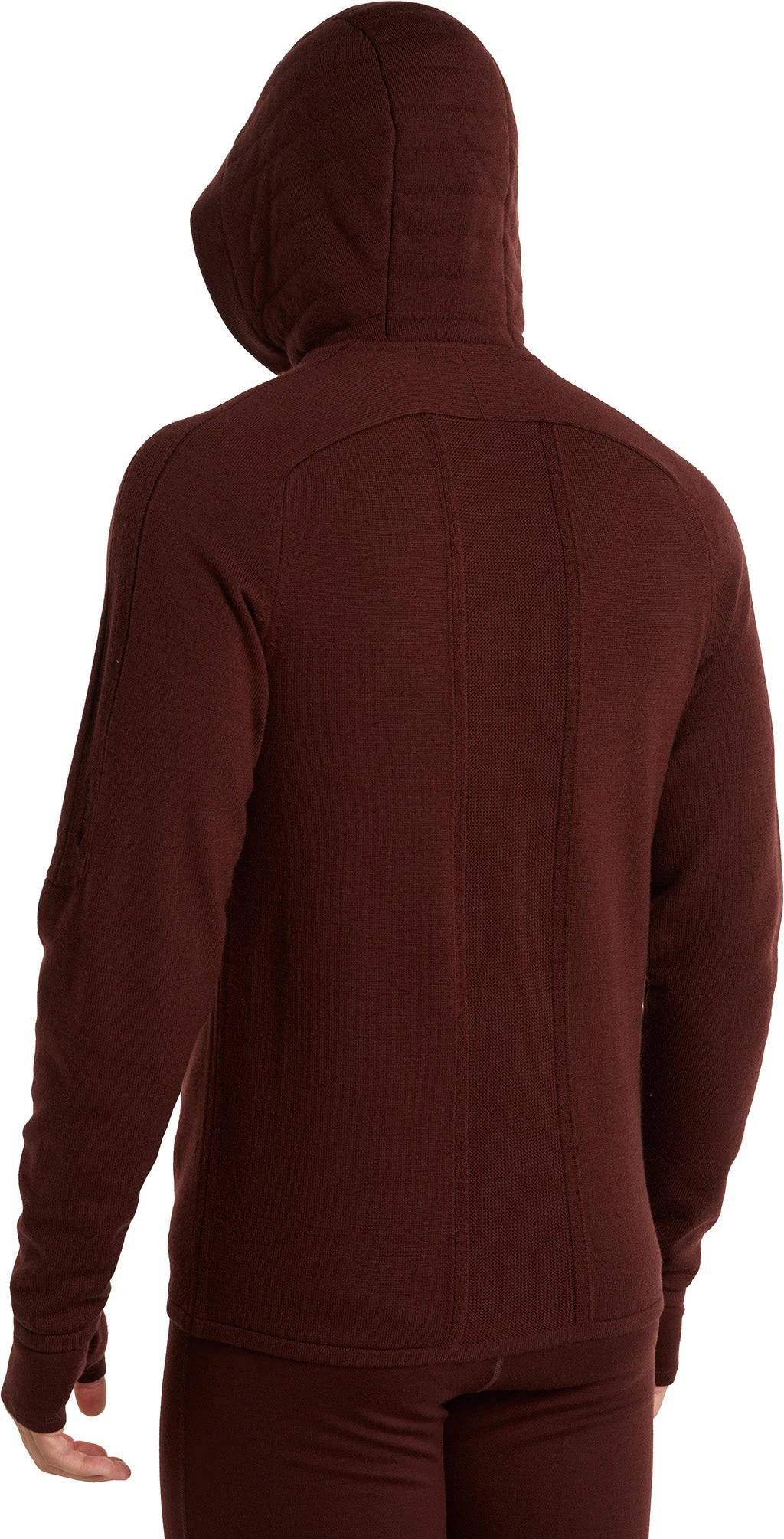 Icebreaker ZoneKnit LS Zip Hoodie - Men's|-|Chandail à Capuchon Glissière à Manches Longues ZoneKnit - Homme - Image 11