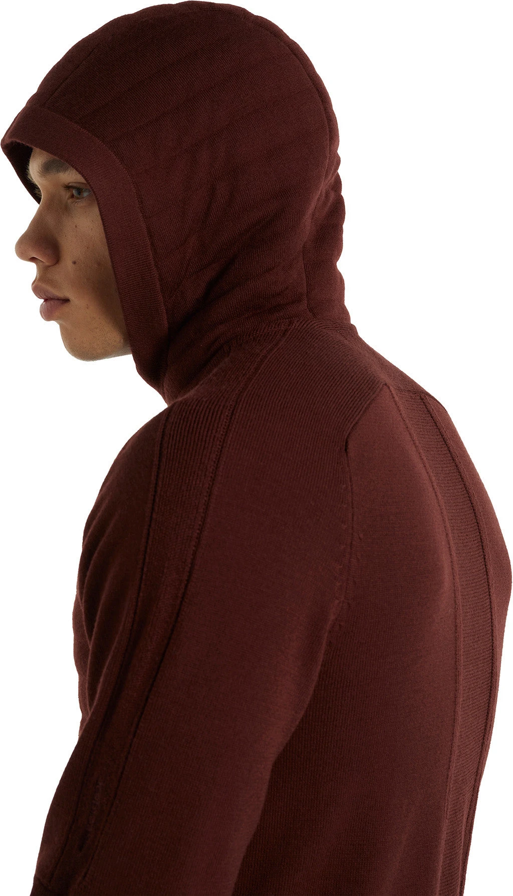 Icebreaker ZoneKnit LS Zip Hoodie - Men's|-|Chandail à Capuchon Glissière à Manches Longues ZoneKnit - Homme - Image 12