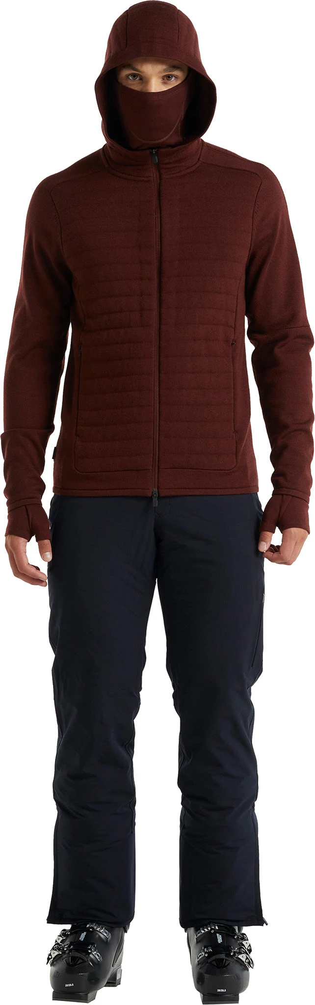Icebreaker ZoneKnit LS Zip Hoodie - Men's|-|Chandail à Capuchon Glissière à Manches Longues ZoneKnit - Homme - Image 8