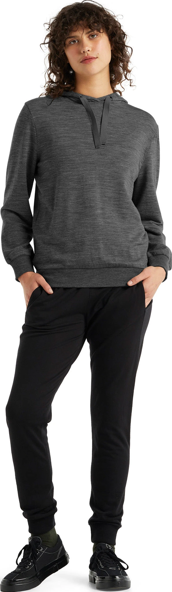 Icebreaker Crush LS Hoodie - Women's|-|Chandail à Capuchon à Manches Longues Crush - Femme - Image 4