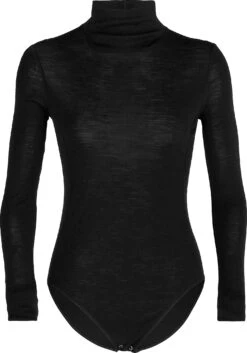 Icebreaker Merino Queens Long Sleeve High Neck Bodysuit - Women's|-|Justaucorps Ă Col Montant Et Manches Longues Queens - Femme