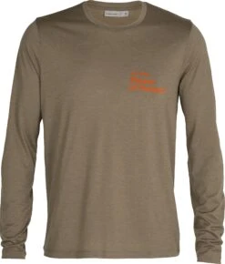 Icebreaker Tech Lite II Power Of Nature LS Tee - Men's|-|T-shirt à Manches Longues Power Of Nature De Tech Lite II - Homme