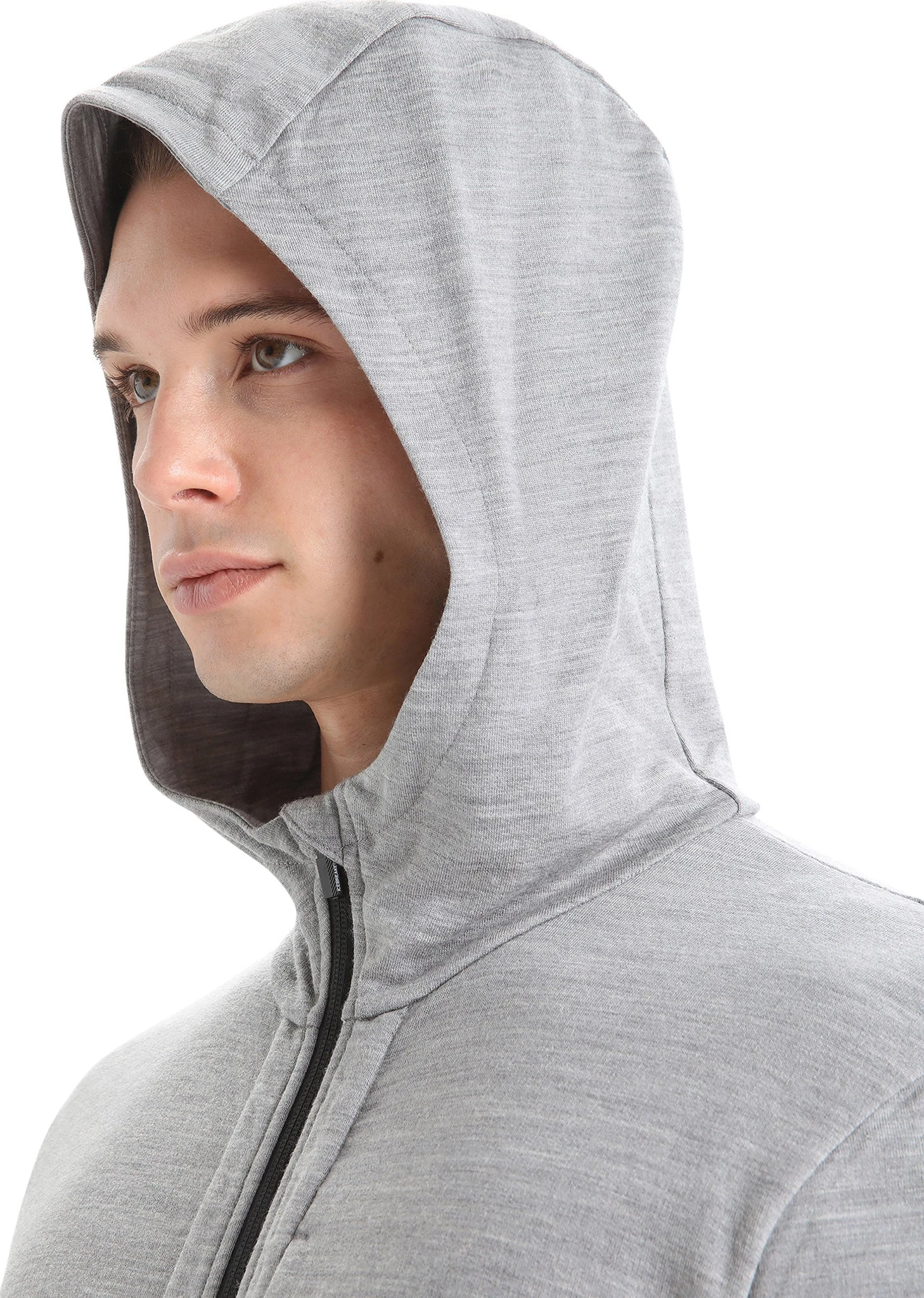 Icebreaker Quantum III Long Sleeve Zip Hoodie - Men's|-|Chandail Glissière à Capuchon Et Manches Longues Quantum III - Homme - Image 16