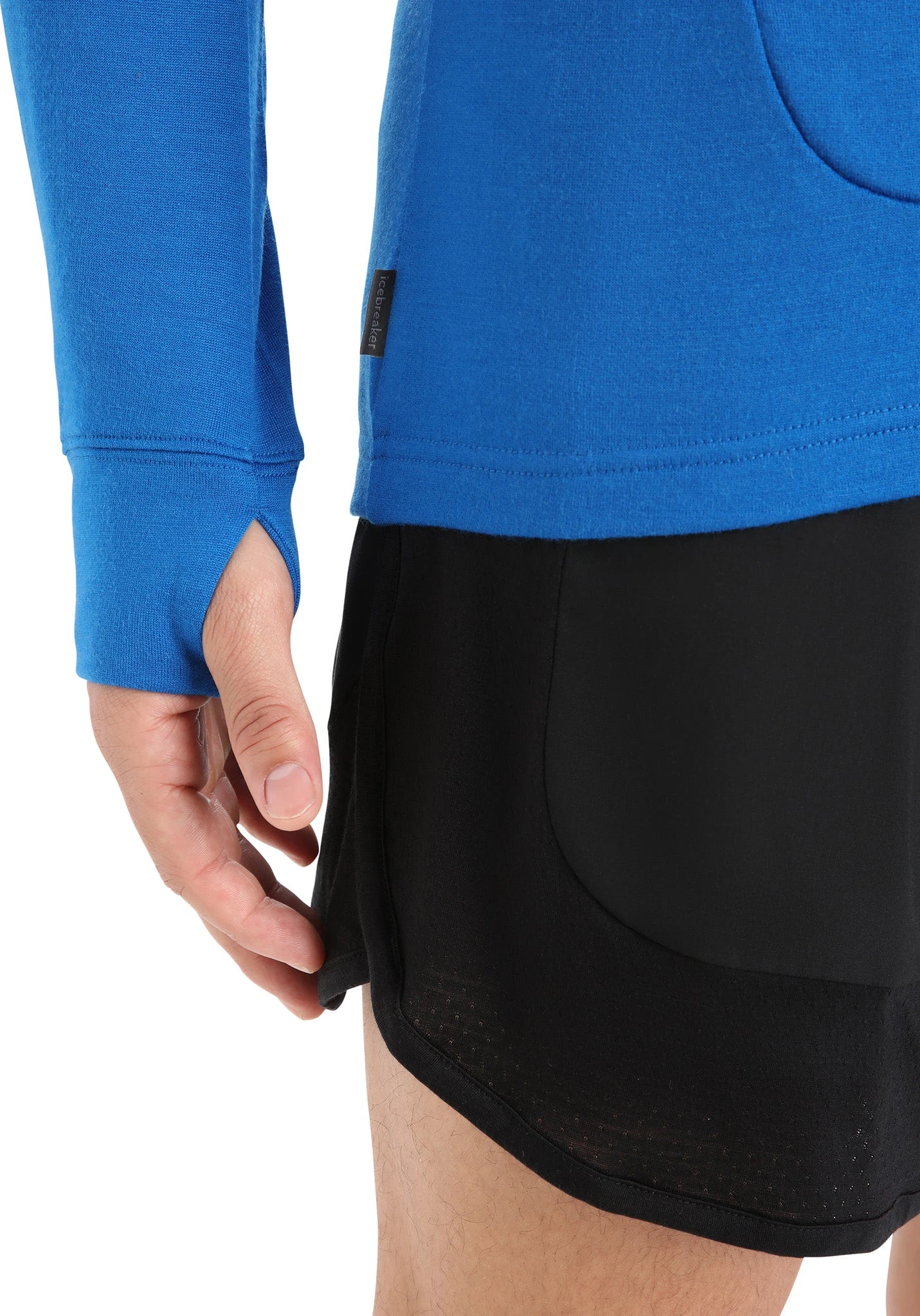 Icebreaker Quantum III Long Sleeve Zip Hoodie - Men's|-|Chandail Glissière à Capuchon Et Manches Longues Quantum III - Homme - Image 18