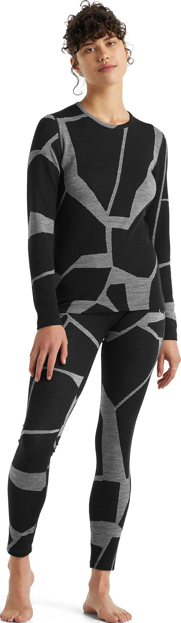 Icebreaker 250 Vertex Fractured Landscapes Leggings - Women's|-|Legging Fractured Landscapes De 250 Vertex - Femme - Image 9
