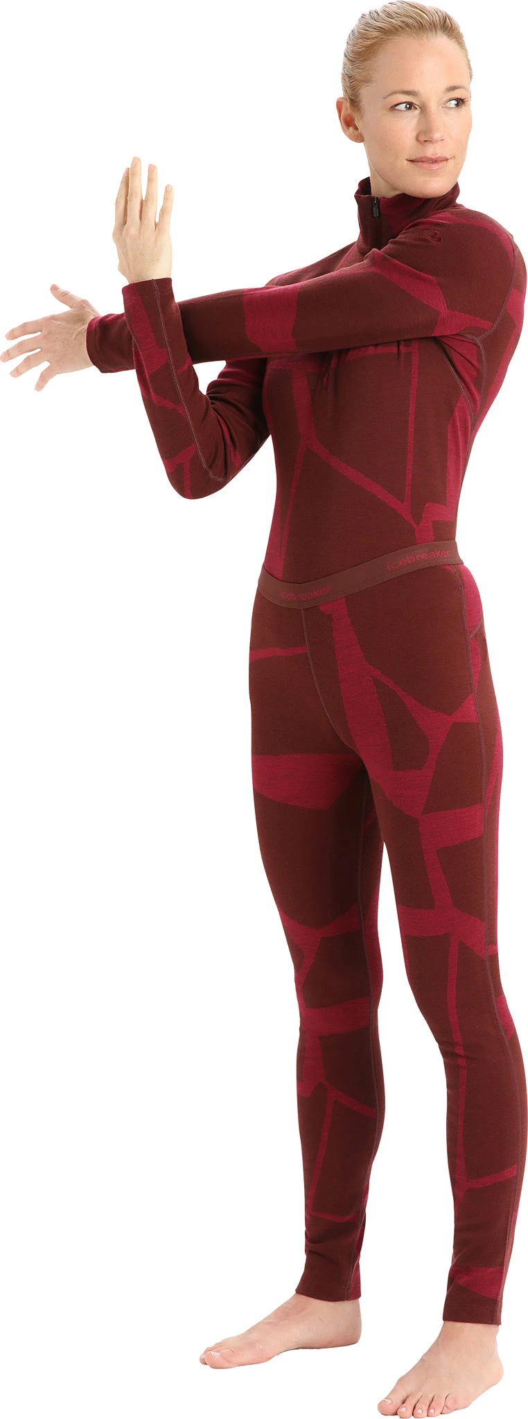 Icebreaker 250 Vertex Fractured Landscapes Leggings - Women's|-|Legging Fractured Landscapes De 250 Vertex - Femme - Image 12