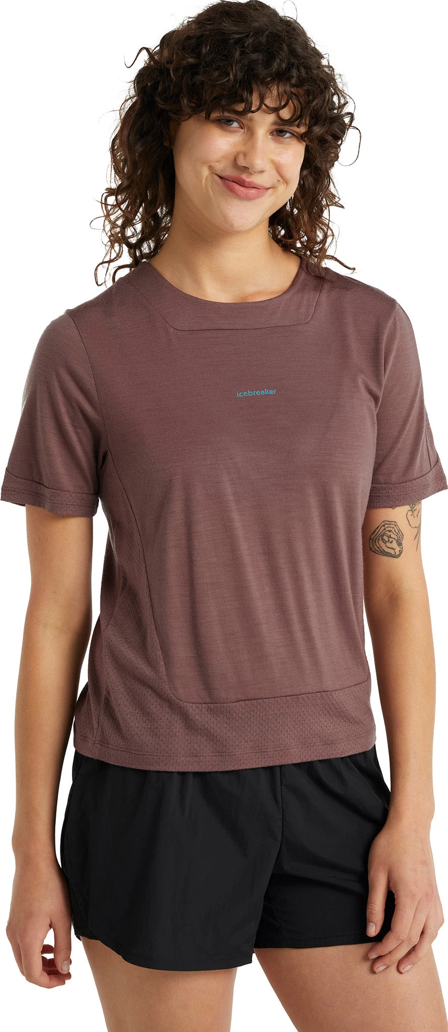 Icebreaker ZoneKnit SS Tee - Women's|-|T-shirt à Manches Courtes ZoneKnit - Femme - Image 12