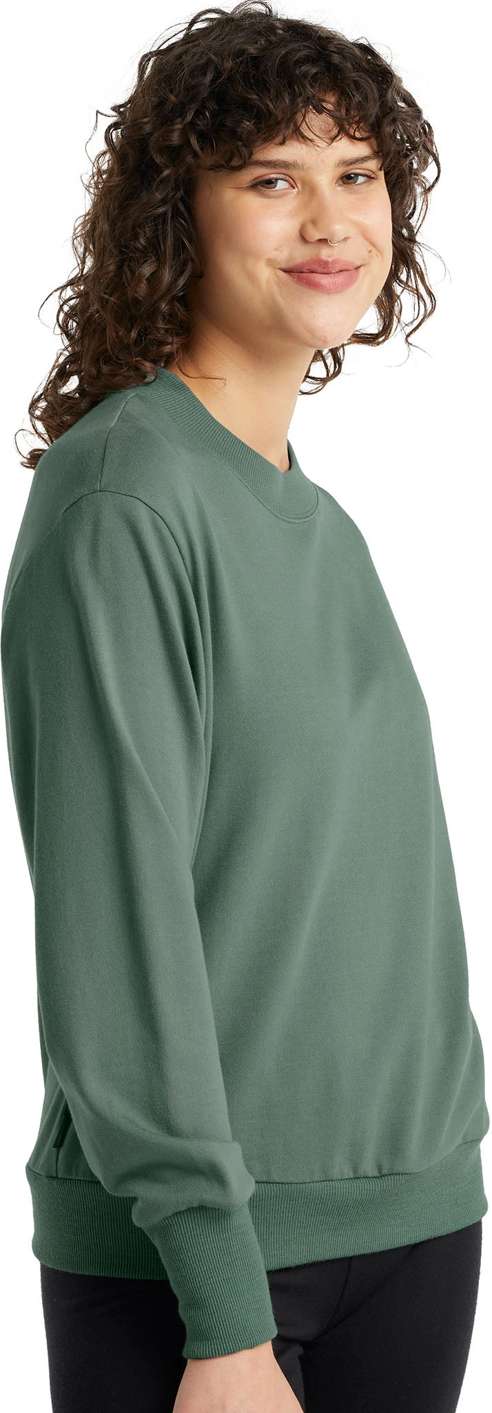 Icebreaker Central LS Sweatshirt - Women's|-|Chandail à Capuchon à Manches Longues Central - Femme - Image 6