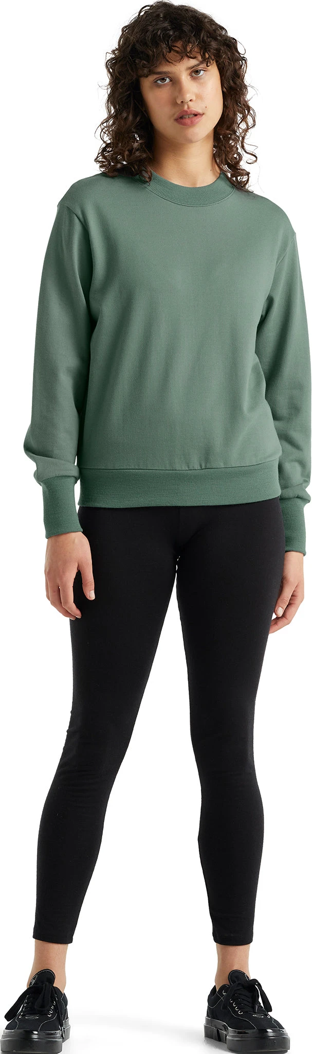 Icebreaker Central LS Sweatshirt - Women's|-|Chandail à Capuchon à Manches Longues Central - Femme - Image 5
