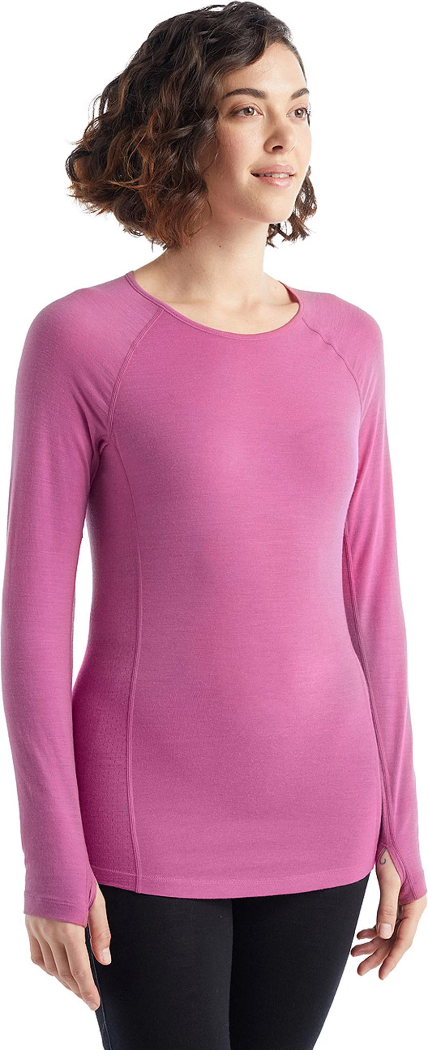 Icebreaker 150 Zone LS Crewe Baselayer Top - Women's|-|Couche De Base à Manches Longues Et Col Rond 150 Zone - Femme - Image 13