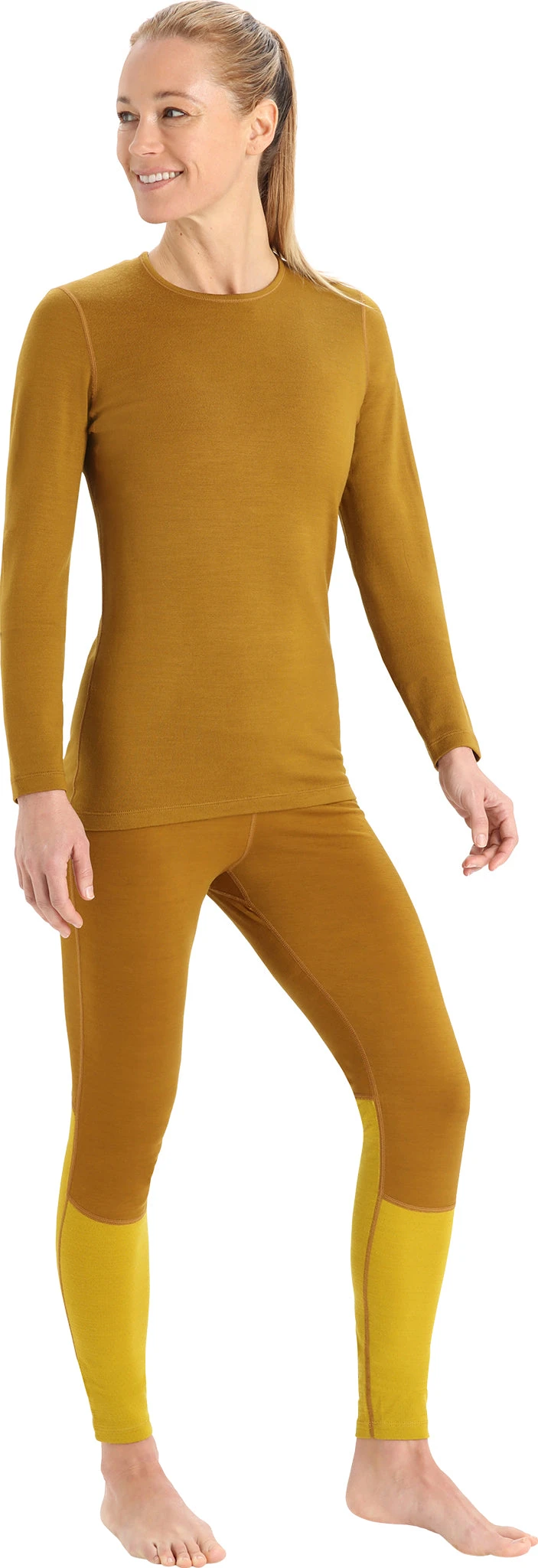 Icebreaker 260 Tech Merino Long Sleeve Crewe Thermal Top - Women's|-|Haut Thermique à Manches Longues Et Col Rond En Laine Mérinos 260 Tech - Femme - Image 4