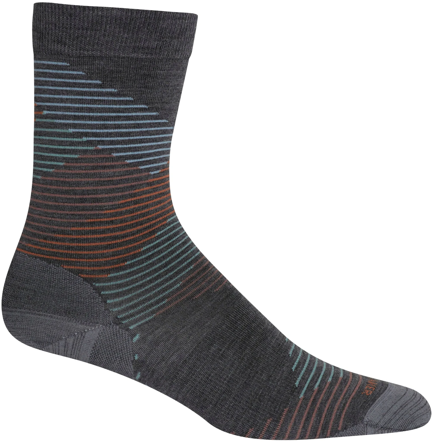 Icebreaker Lifestyle Fine Gauge Dashes Crew Socks - Women's|-|Bas Lifestyle Fine Gauge Dashes Crew - Femme - Image 3