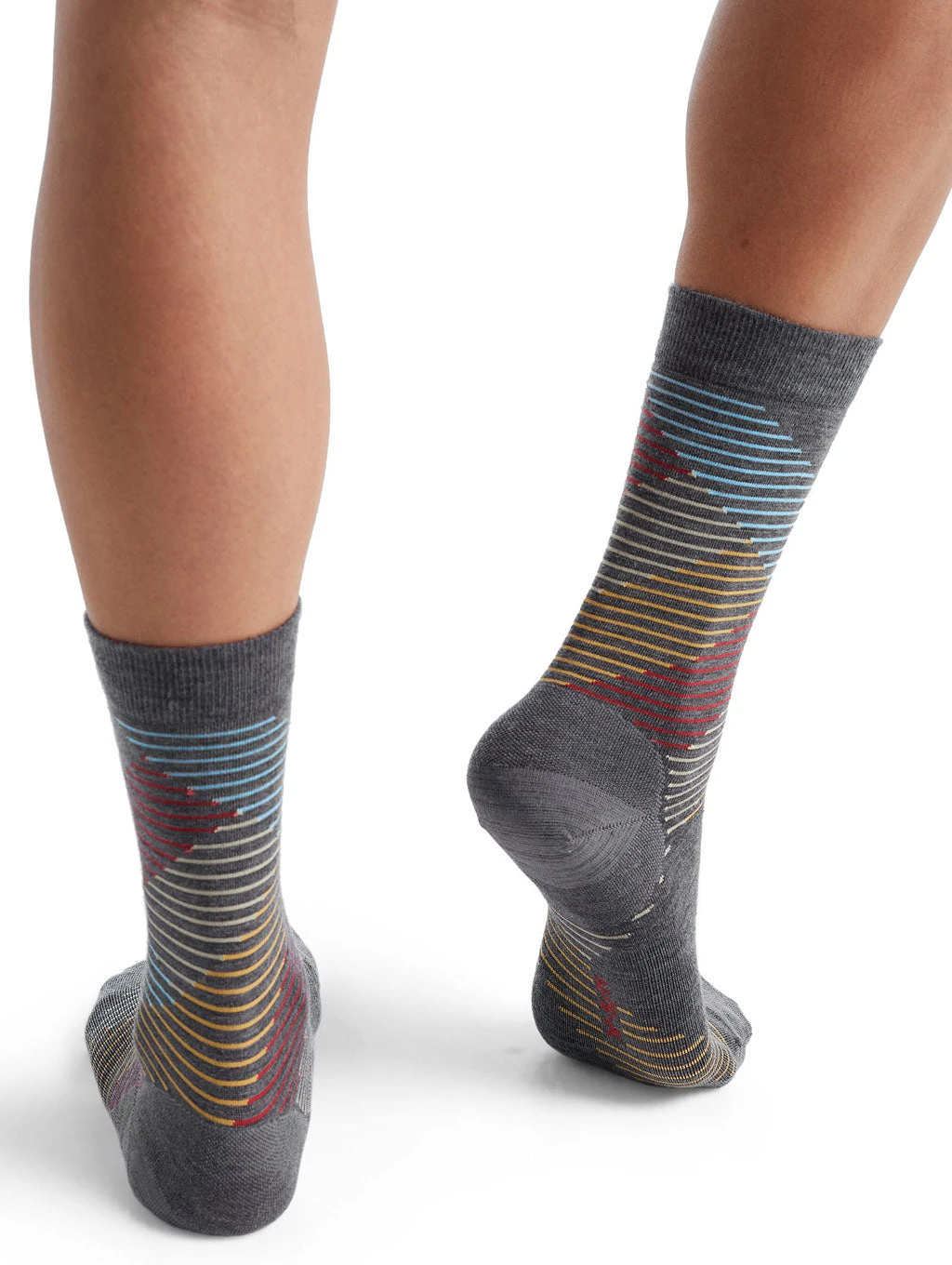 Icebreaker Lifestyle Fine Gauge Dashes Crew Socks - Women's|-|Bas Lifestyle Fine Gauge Dashes Crew - Femme - Image 8
